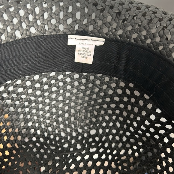 Target Black Summer Hat 3” brim - Picture 6 of 10